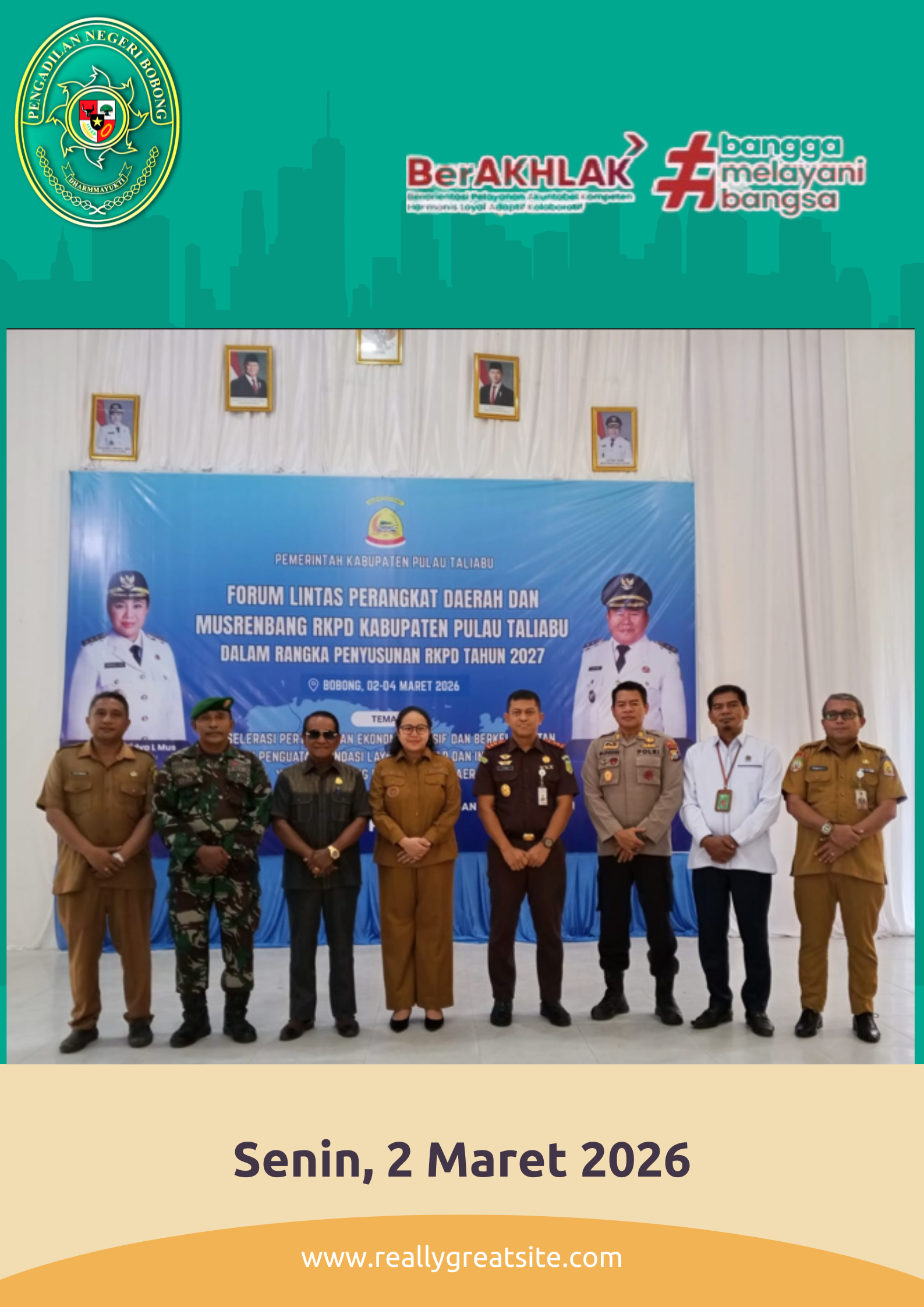 Musrembang Kabupaten Pulau Taliabu